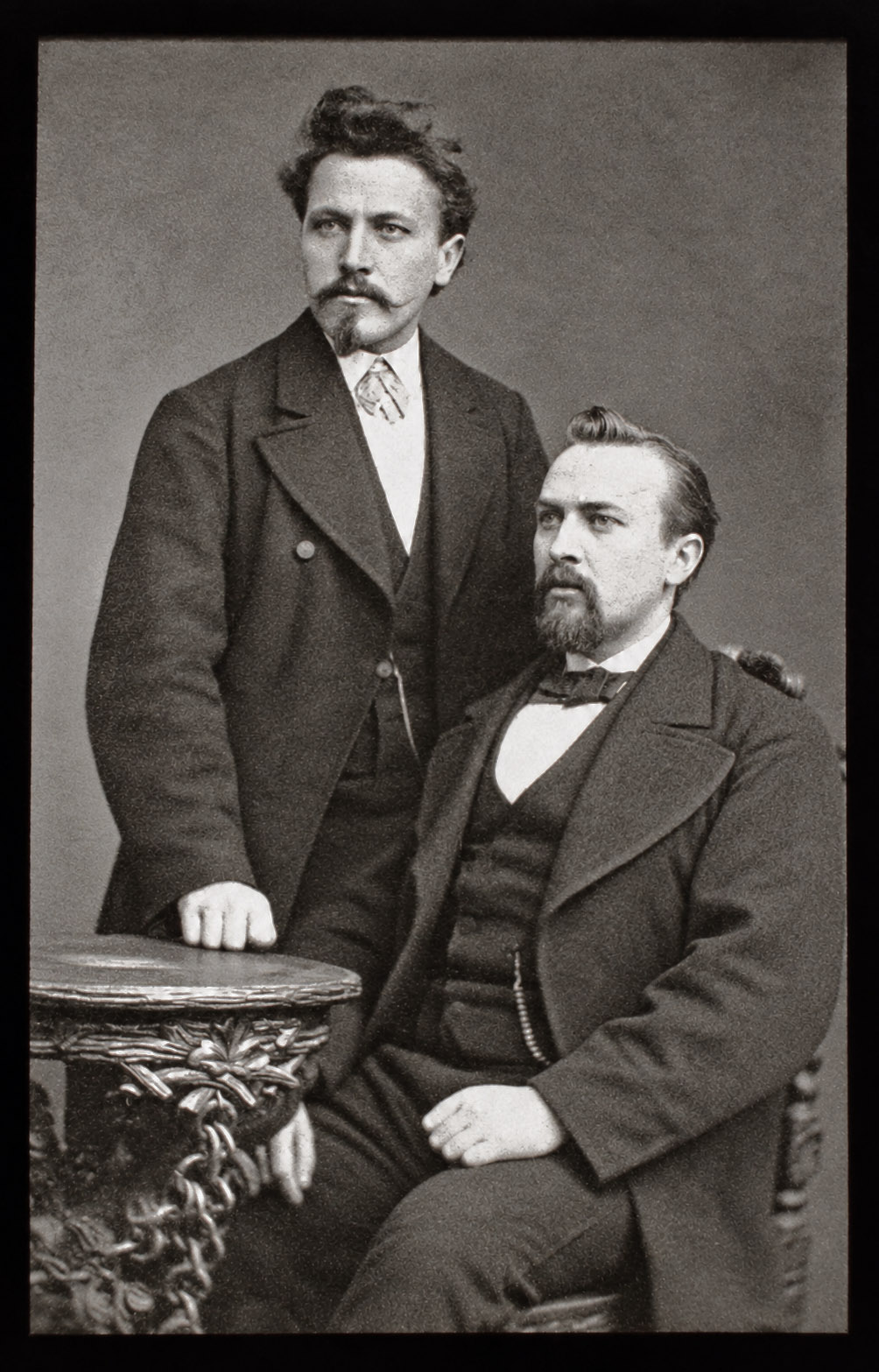 Friedrich und August Freudenthal, historische Fotografie